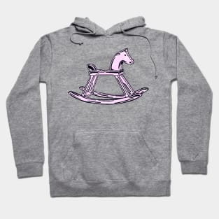 Pink Rocking Horse Hoodie